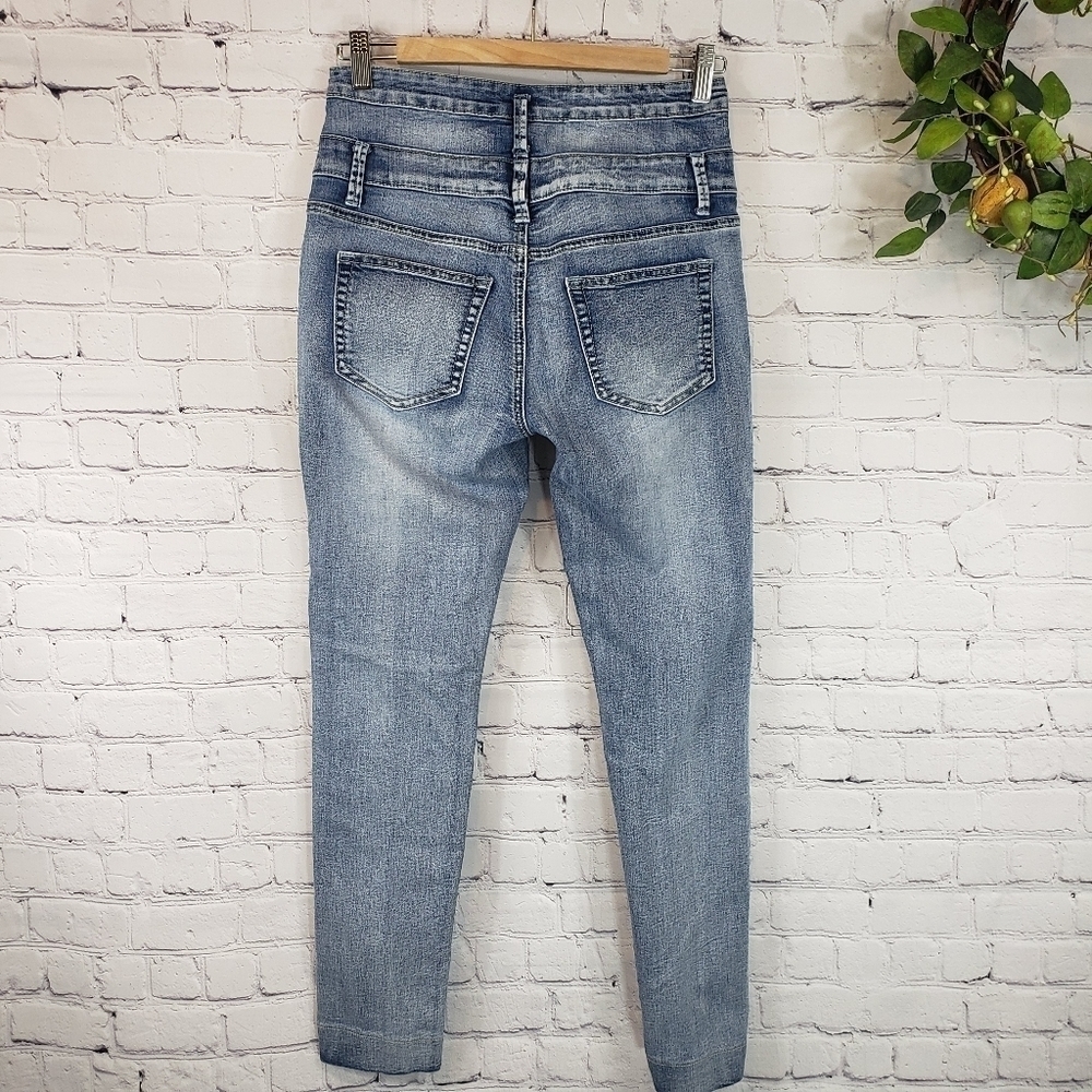 K.Jordan High Waist Stretch Skinny Jeans S…